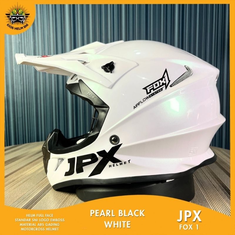 Helm Cross JPX Fox 1 Original SNI