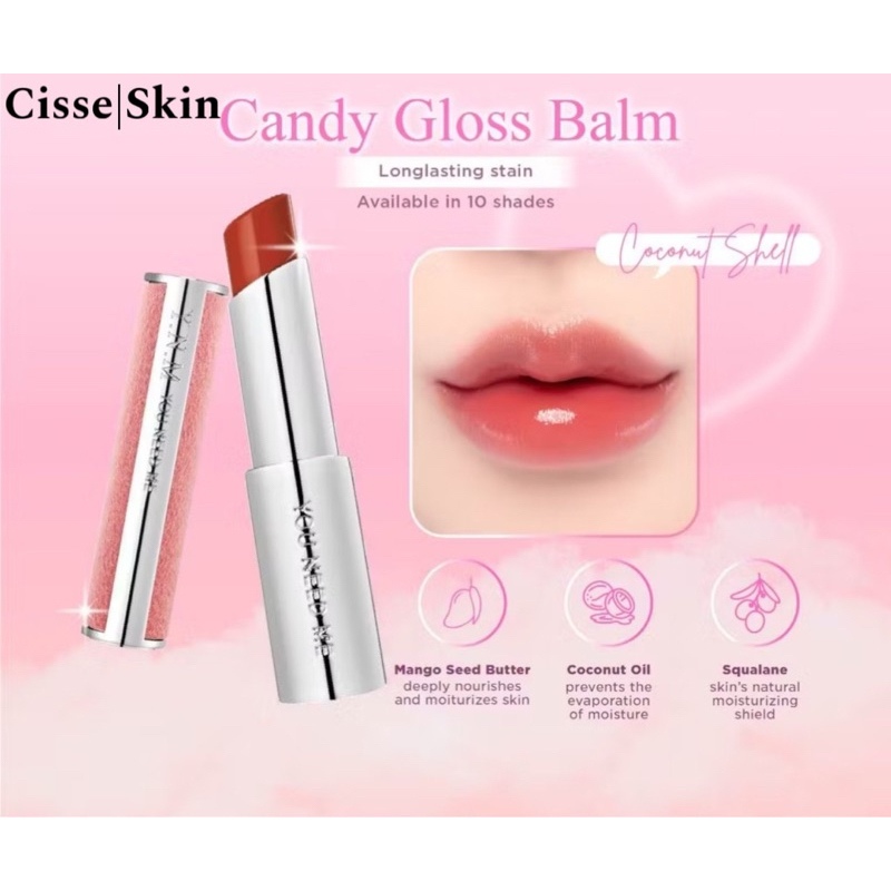 YNM Candy Pop Glow Melting Balm - 06 Coconut Shell