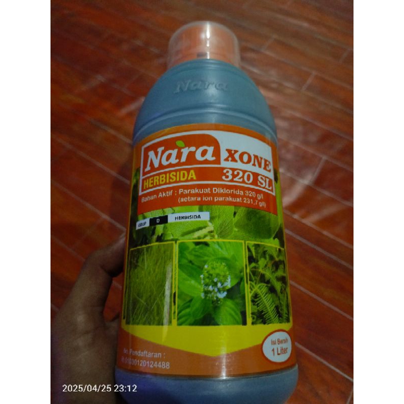 HERBISIDA KONTAK. NARAXONE KEMASAN 1 LITER.