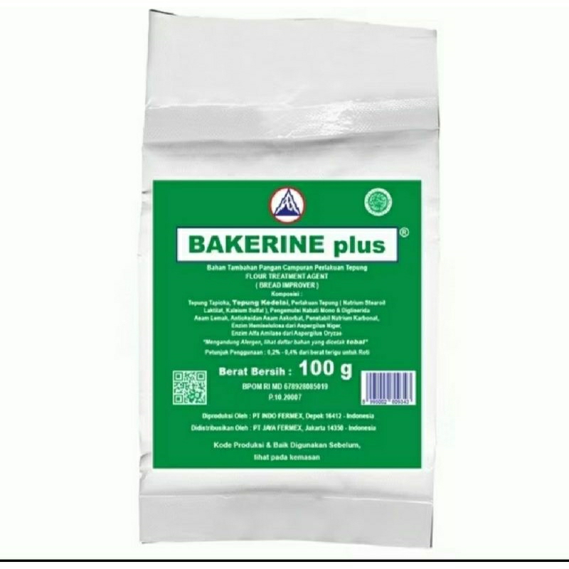 

Bakerine plus pelembut roti/donat kmasan 100gr