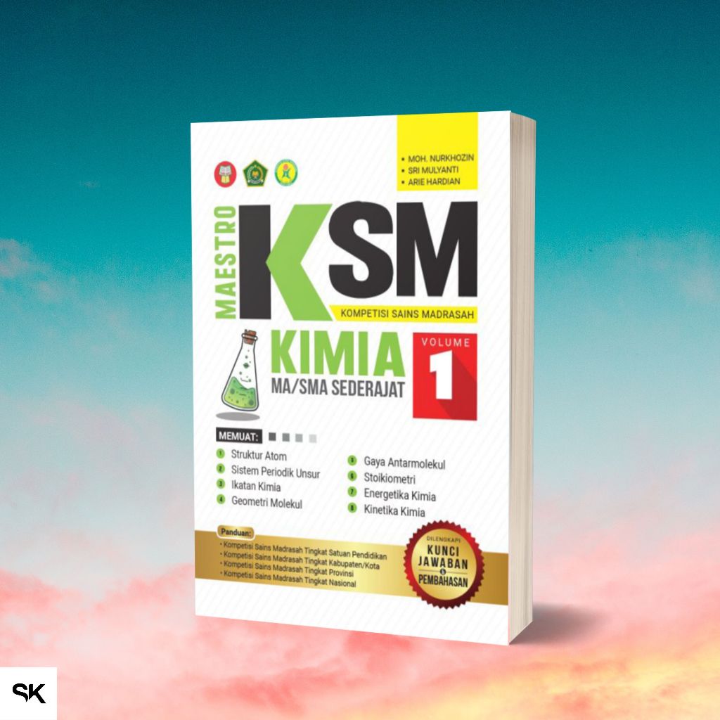 Buku Maestro KSM Kimia Madrasah Aliyah/MA Sederajat Volume 1