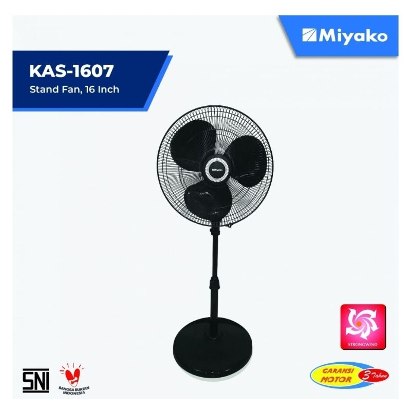 Kipas Angin Miyako KAS 1607GB / Kipas Angin Miyako KAS 1607PL