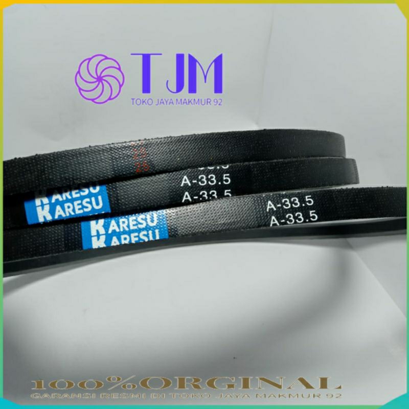 PENBEL FANBELT TALI KIPAS / V-BELT MESIN CUCI SHARP 2 TABUNGVBELT A33.5 V-BELT MESIN CUCI A-33.5 V B