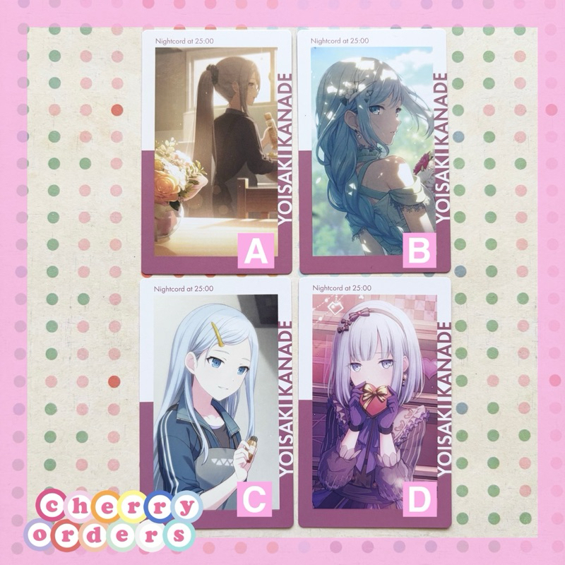 Project SEKAI ePick Card 25-ji, Nightcord de. Kanade