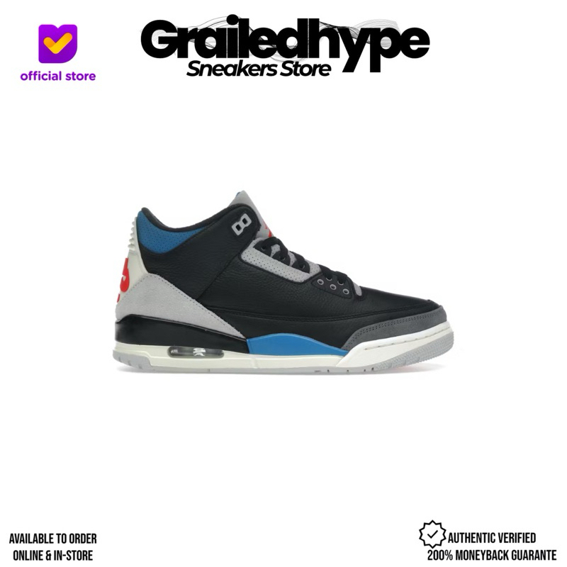 Air Jordan 3 Retro OG Rare Air (100% Original Resmi)