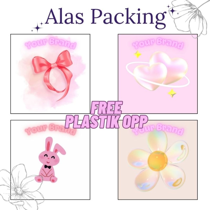 

[Part 4] Alas Packing Aksesoris | Olshop | Minigift | Alas Packaging | Gift Card