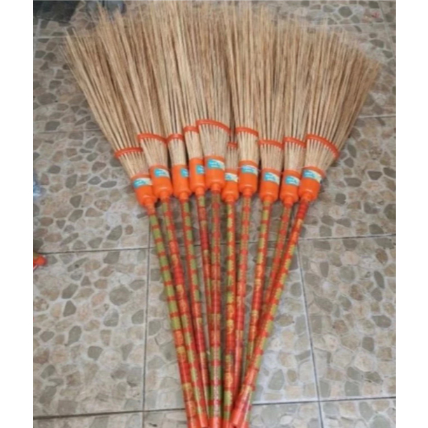 SAPU LIDI GAGANG TAMAN HALAMAN TANGKAI GAGANG PANJANG / SAPU LIDI OUTDOOR JUMBO