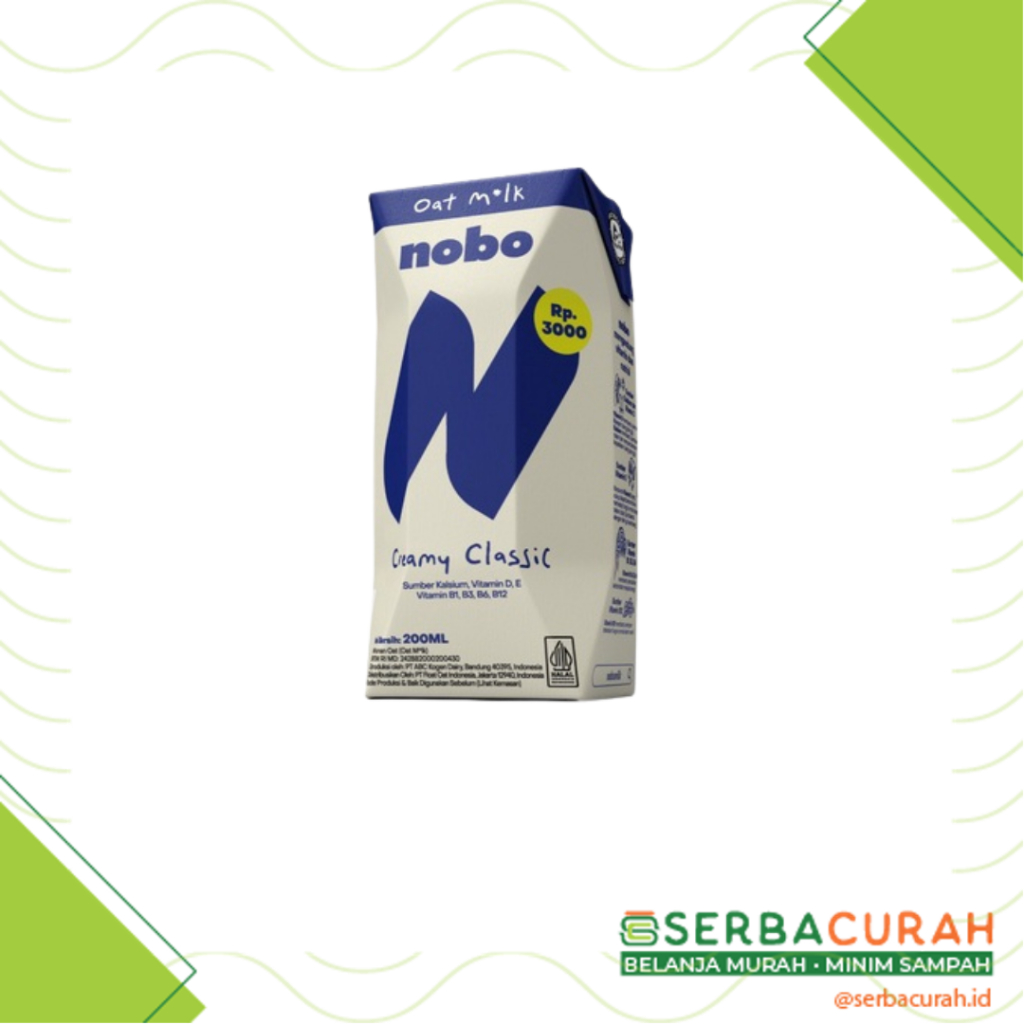 

Oatside Nobo Creamy Classic Oat Milk | Straw | 200 ml