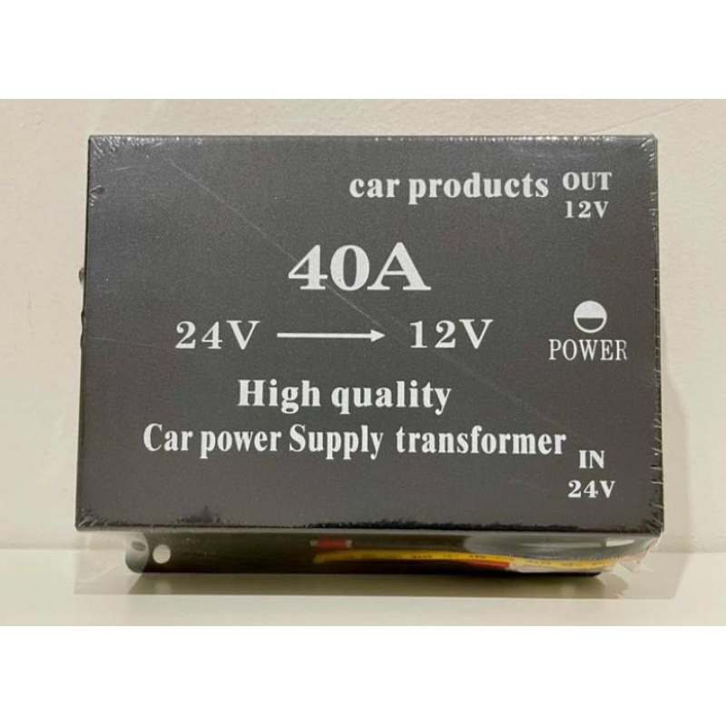 Step down 40A DC 24V - 12V converter DC 24 volt ke 12 volt 40 ampere - step down 40A