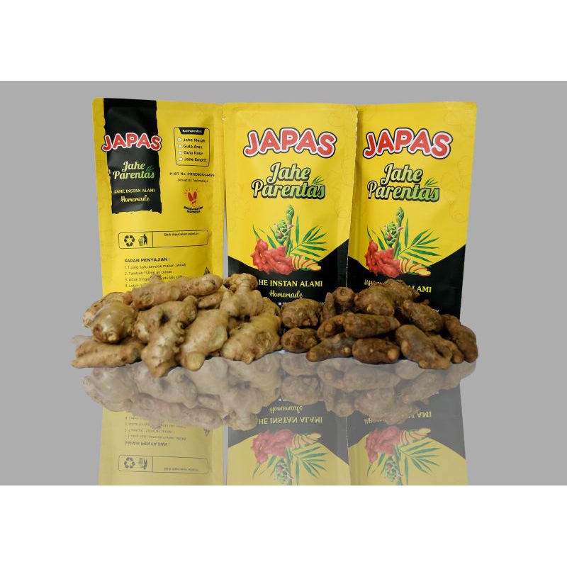 

Japas gula pasir / jahe instan/ jahe parentas
