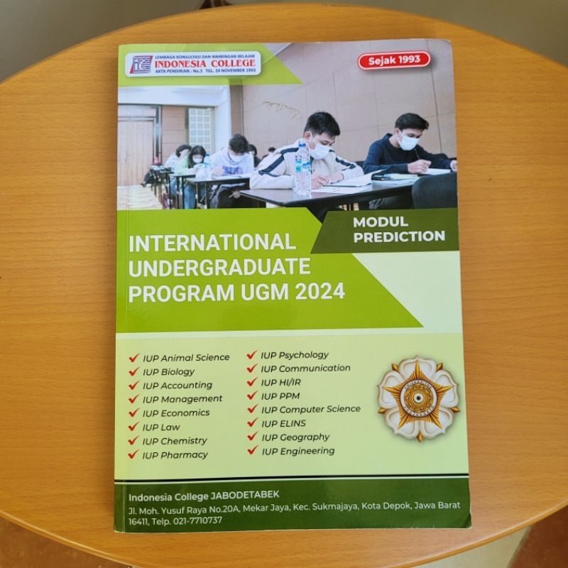 Buku Modul IC IUP UGM 2024