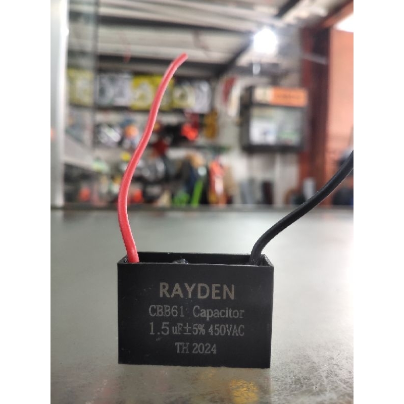 KAPASITOR KIPAS ANGIN 1.5UF KOTAK KABEL