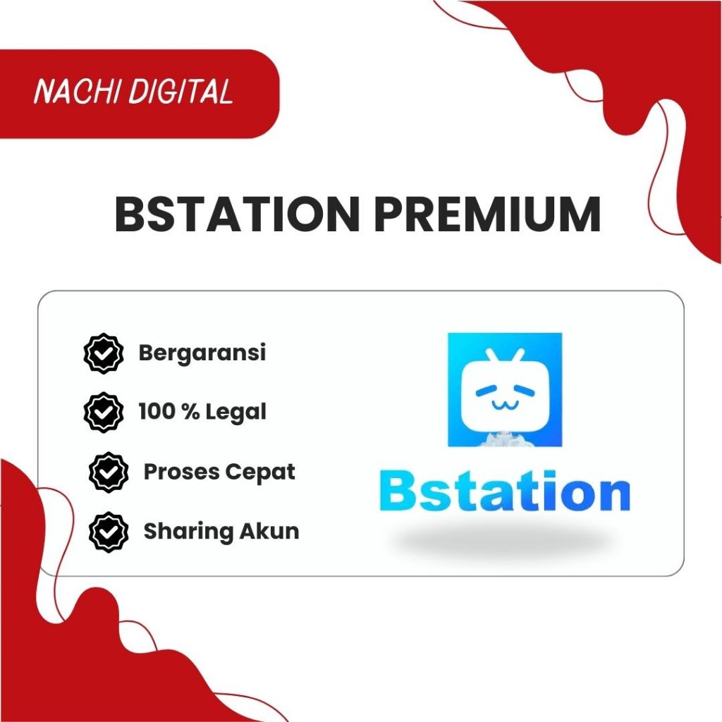 BSTATION PREMIUM BERGARANSI 100%
