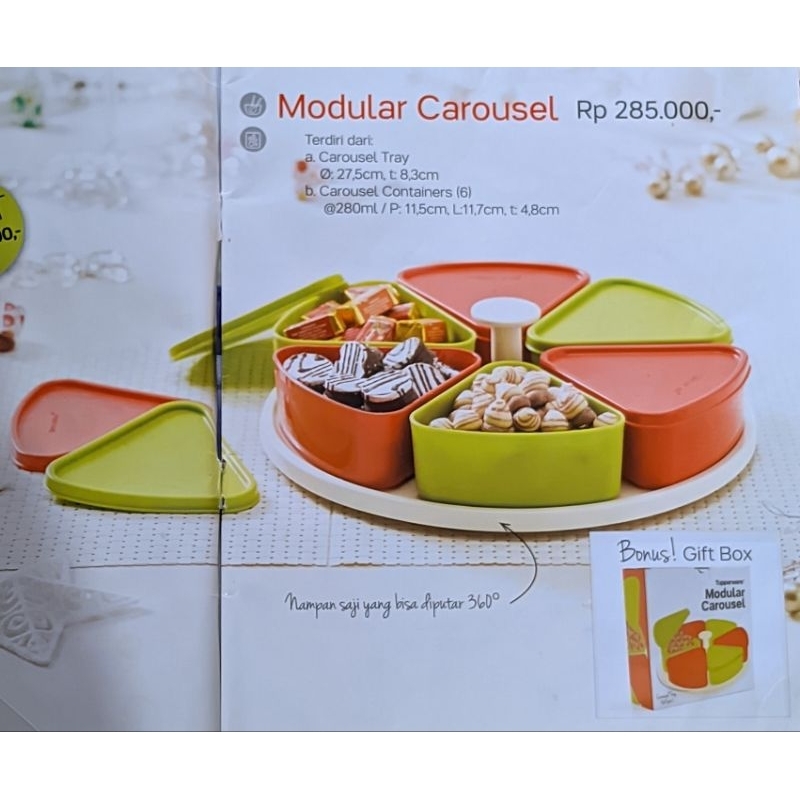 Tupperware Modular Carousel