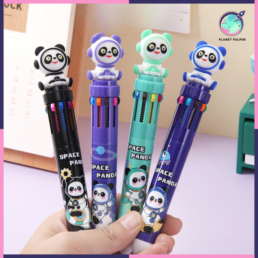 

Pulpen Space Panda Lucu Pena Karakter 10 Warna Warni 0.5mm Special Edition