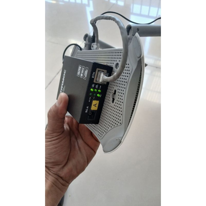 Router TP-Link TL-WR840N sudah modif step down