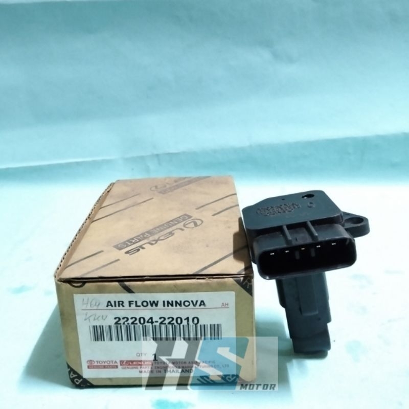 SENSOR AIR FLOW MOBIL TOYOTA INNOVA FORTUNER HILUX VIOS YARIS ALTIS LIMO 22204-22010 TOYOTA ORIGINAL