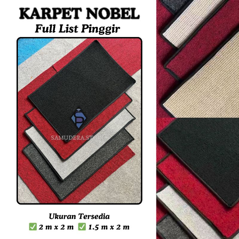 KARPET NOBEL EX HOTEL || KARPET KETEBALAN 6MM || KARPET TEBAL MURAH || KARPET NOBEL FULL LIST PINGGI