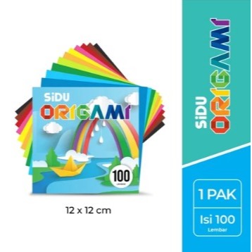 

TBMO SiDU Kertas Origami 12X12M Isi 100 Lembar