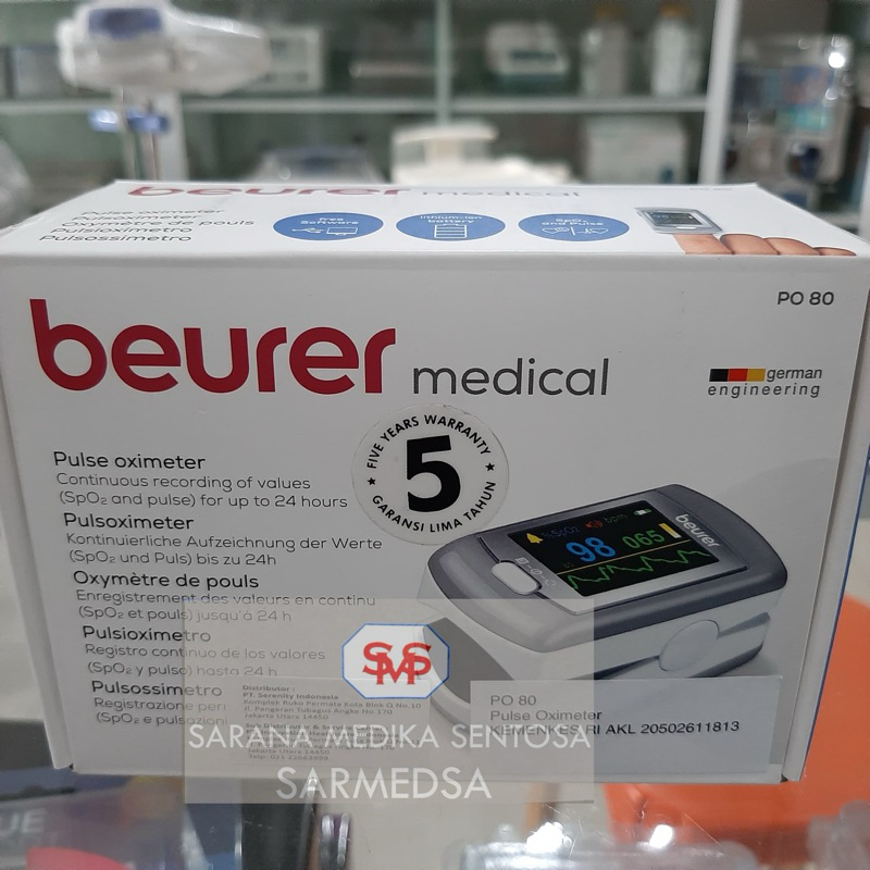 PO 80 Beurer Pulse Oximeter