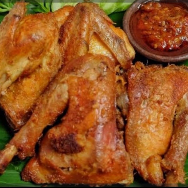 

ayam kampung paket 1 ekor plus sambal
