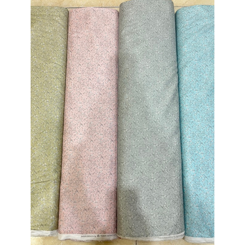 katun Jepang/katun Tokai/katun bunga untuk gamis dress tunik baju hem