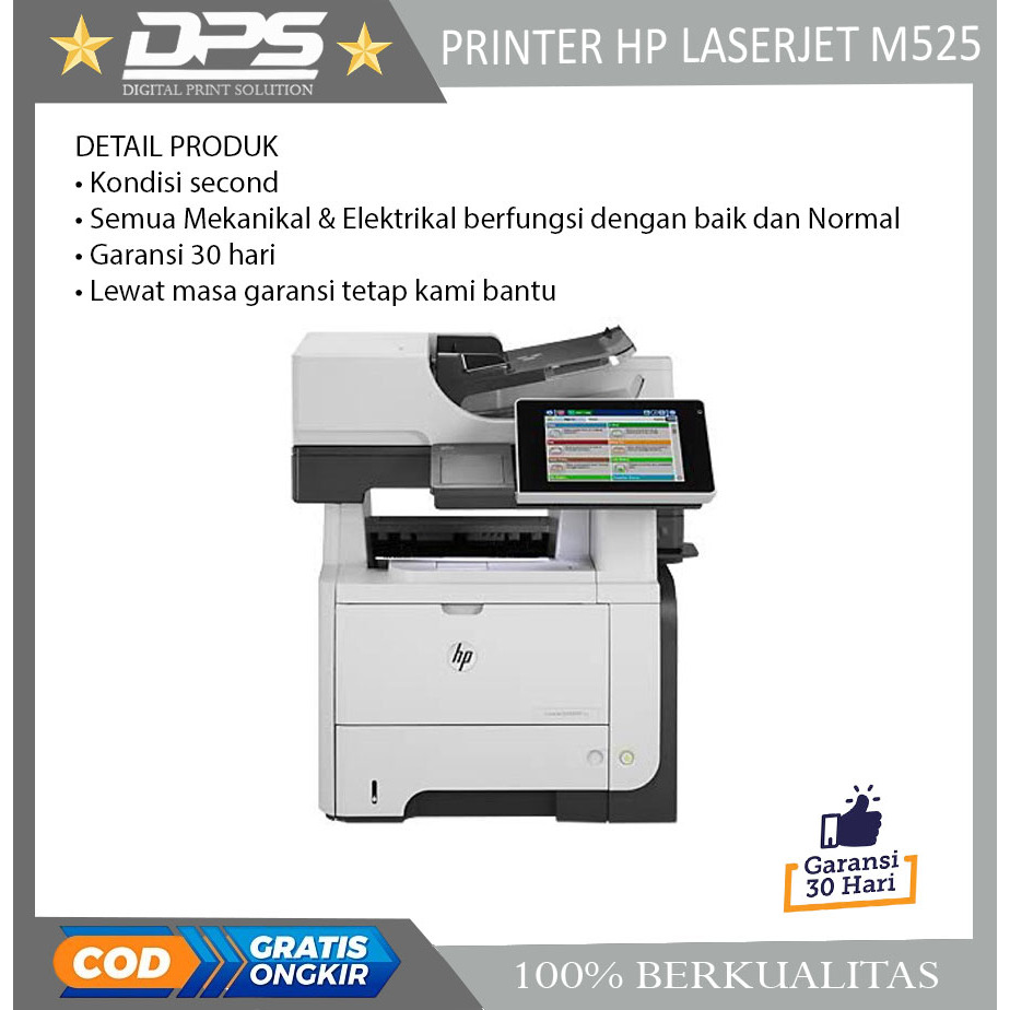 Printer hp laserjet pro 500 m525 berkualitas dan bergaransi