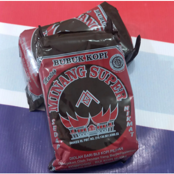 

Bubuk Kopi MINANG SUPER Mantap Sedap Nikmat 100 Gram