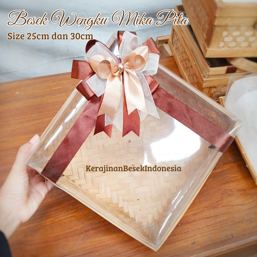 

READY KOTAK HANTARAN BONUS PITA BISA REQUEST WARNA Box Seserahan Murah besek wengku mika hampers