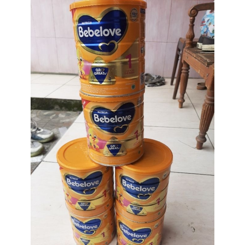KALENG SUSU BEKAS BEBELOVE 1 2 800G