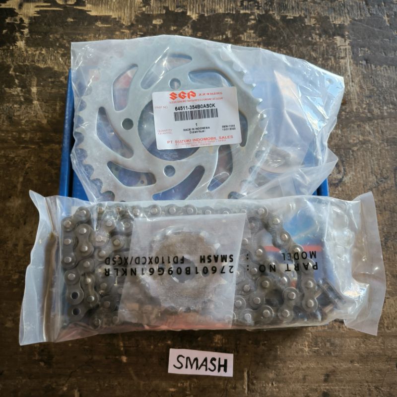 Gear Set Suzuki Smash Old New Original Suzuki