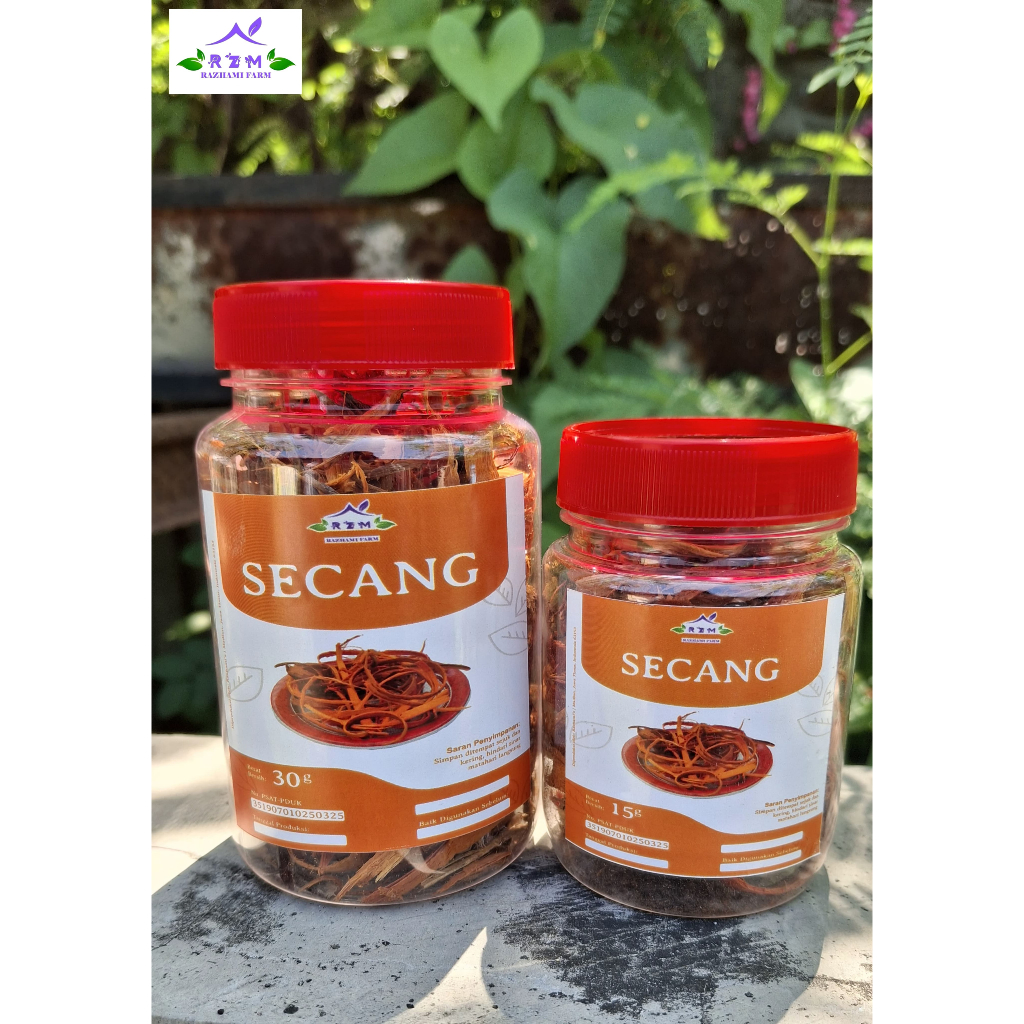 

Kayu Secang Serut / Secang Merah Alami