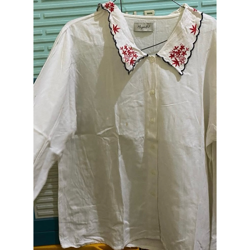 Mayoutfit Kemeja Putih Preloved