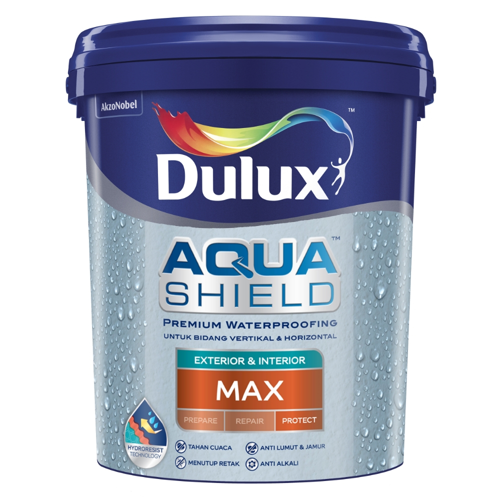 CAT DULUX AQUASHIELD MAX 20 KG - WARNA TINTING