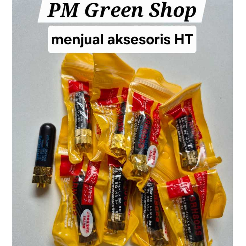 Antena ht scom uv7r pro fc5 pro fc9 pro fc20 pro mini pendek dualband nagoya