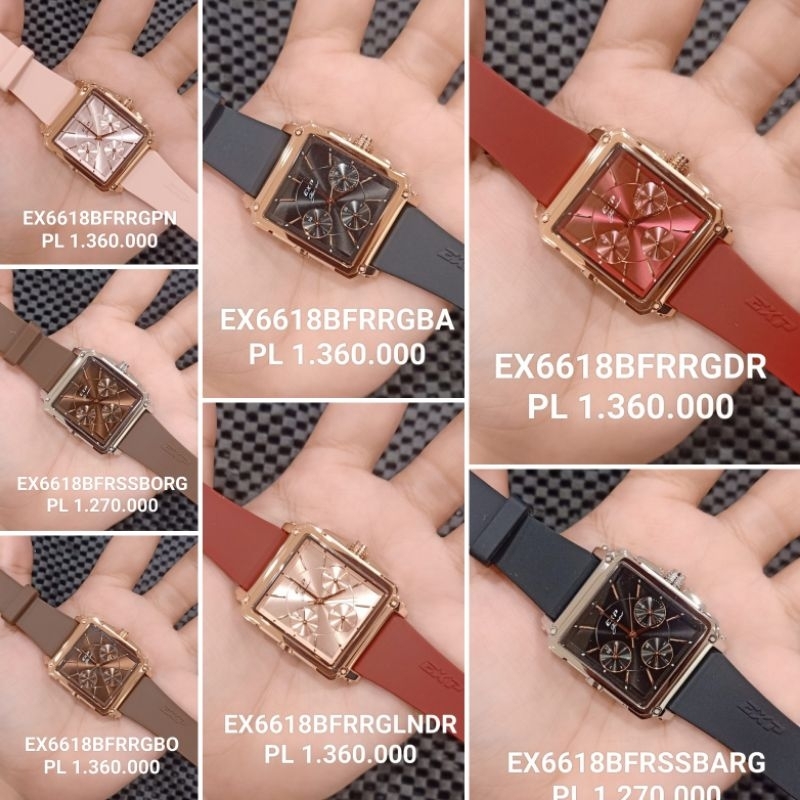 Jam Tangan Wanita Expedition E 6618 Original ||  exp 6618 || E6618 Rubber