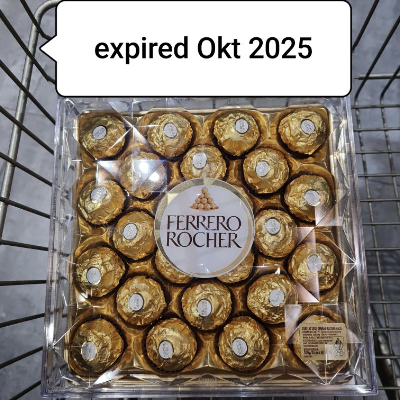 

Coklat Ferrero Rocher isi 24ea (Kotak)