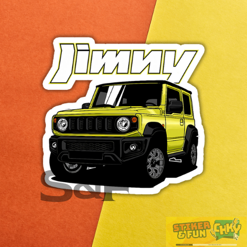 

Stiker Sticker Vinyl Laminasi SUZUKI JUMNY Ukuran 8 Cm