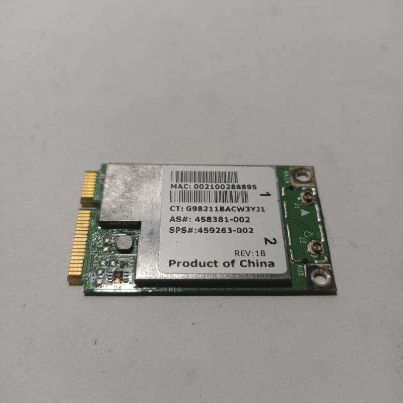 Wifi Wireless Wificard Laptop Compaq Presario V3000 v3000