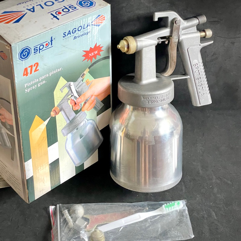 Spray gun Sagola 472 tabung bawah / sagola 472 S Spot low pressure