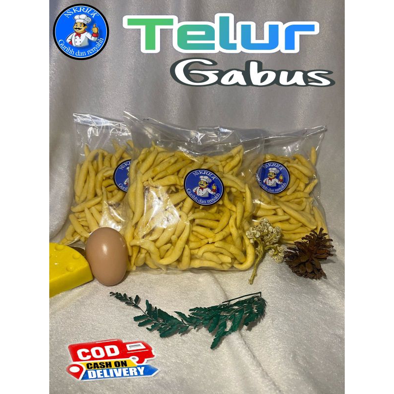 

Telur gabus 250g Cemilan snack