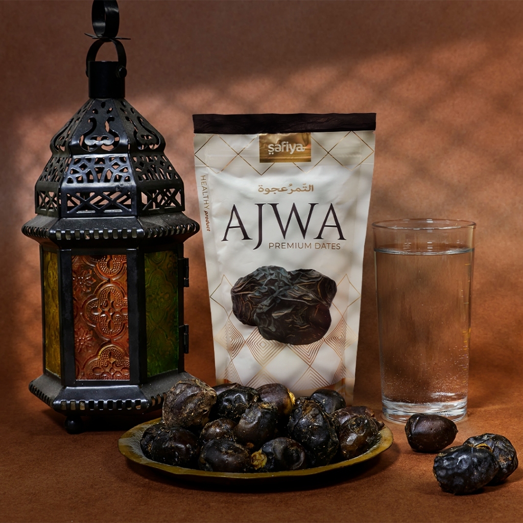 

Kurma Ajwa Madinah 150 gr Super Premium | Kurma Favorit Nabi Asli Madinah Original Safiya Oleh-Oleh Haji Umroh