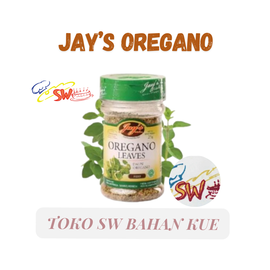 

JAY'S OREGANO LEAVES 25 GR