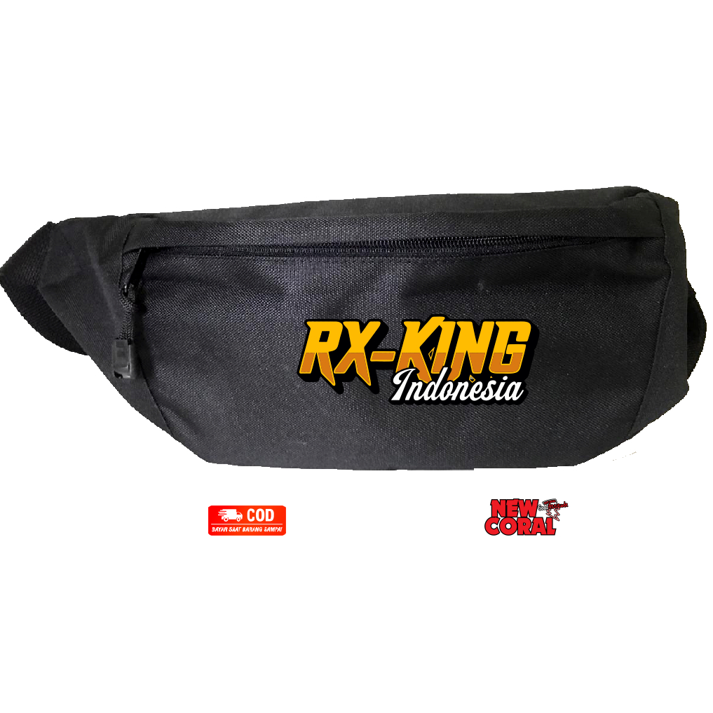 Tas Selempang Waistbag Motor RX King Custom Kualitas Distro Termurah