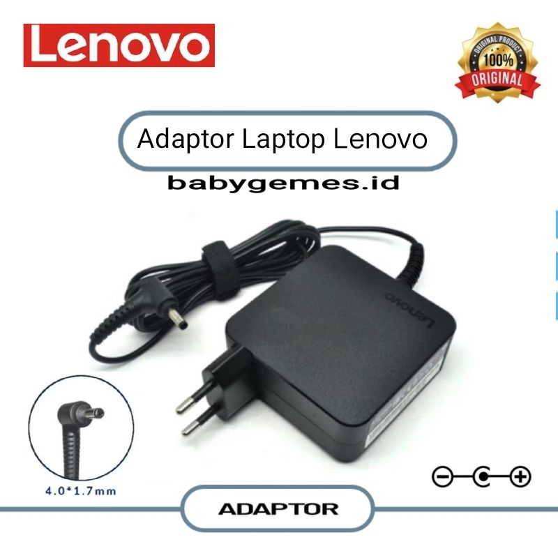 Adaptor Charger Laptop Lenovo  Ideapad  Slim 3 Slim 5 Slim 7 Flex 5 .