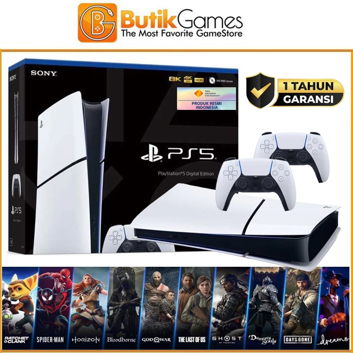 Sony PS5 PlayStation 5 Slim Digital Version