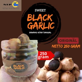 

Black Garlic Lengkap / Bawang Hitam Tunggal / Singel Clove Garlic Super Premium 250Gram Grade A