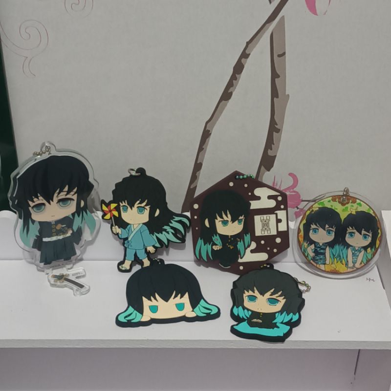 [Kimetsu No Yaiba] Tokito Muichiro Yuichiro merch & rubber