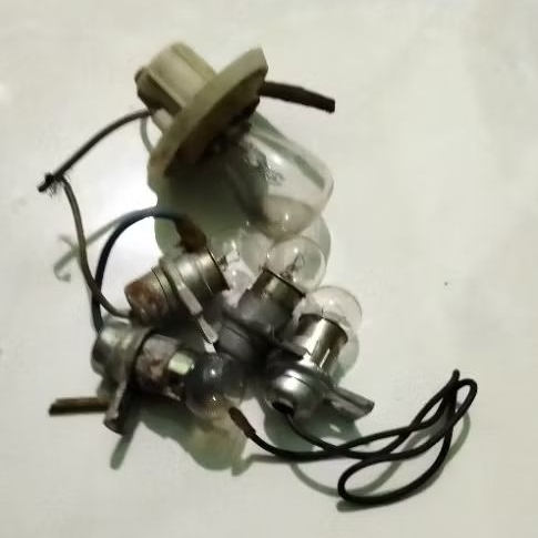 Breket sein lampu dan lampu motor Honda S90z S90 Benly CB