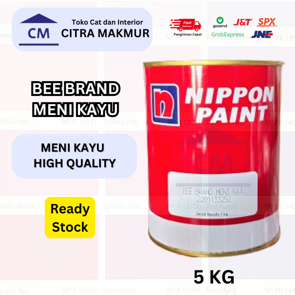 Nippon Bee Brand Meni Kayu - 5 Kg